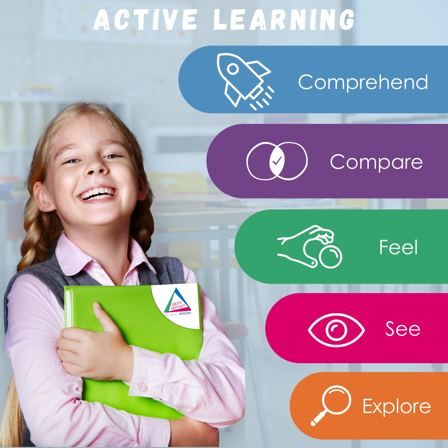 WISSNER Base Ten Set - Educational Math Learning Toy for Kids 3+ 13