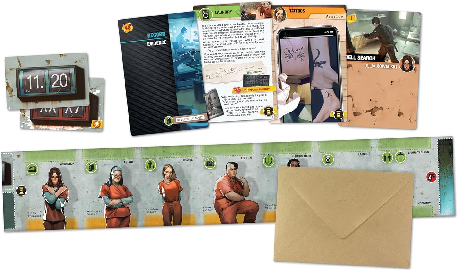 Iello Guilty: Houston 2015 Cooperative Board Game 3