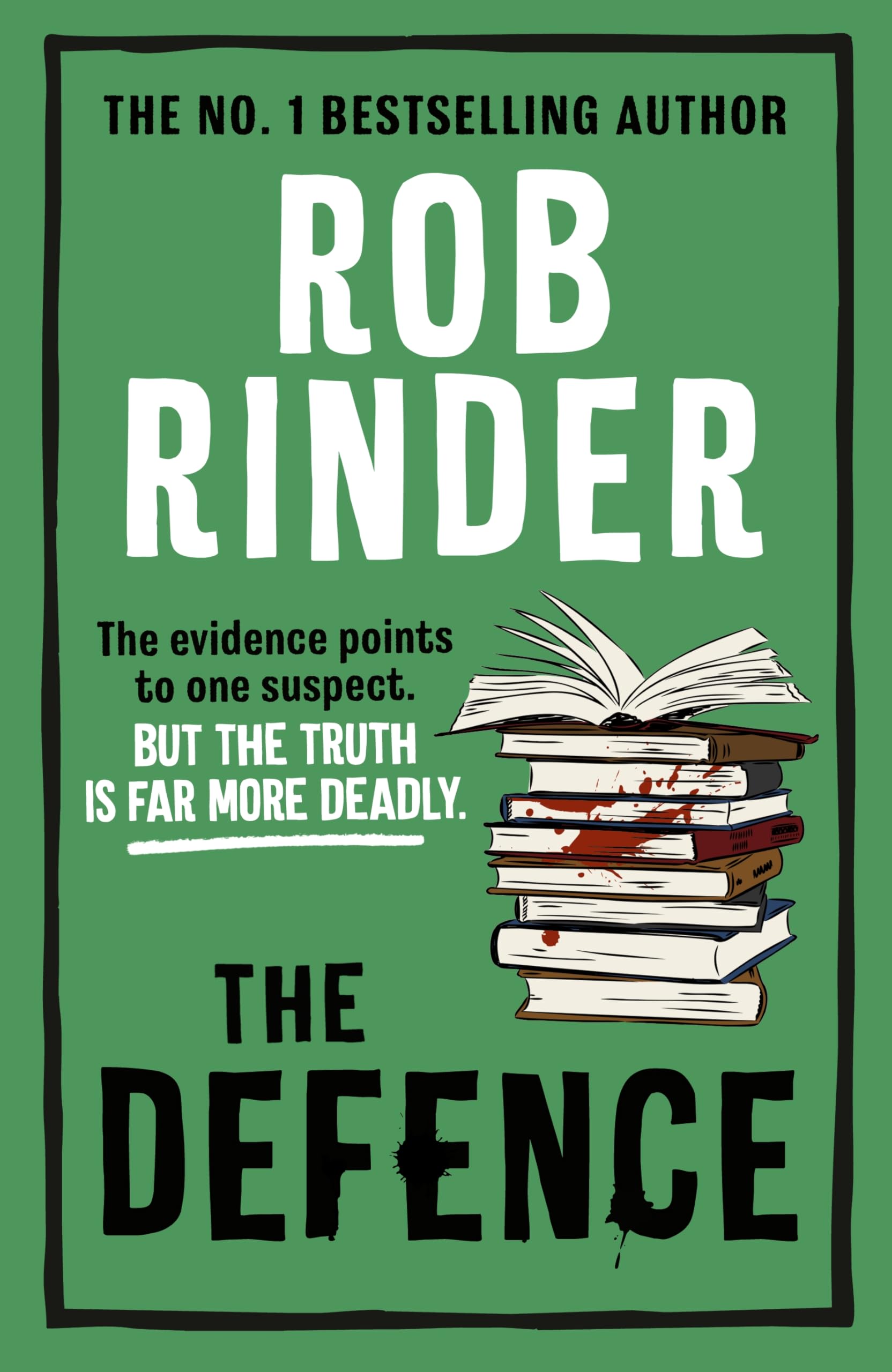 Rob Rinder - The Defence | Hardcover Mystery Novel 1