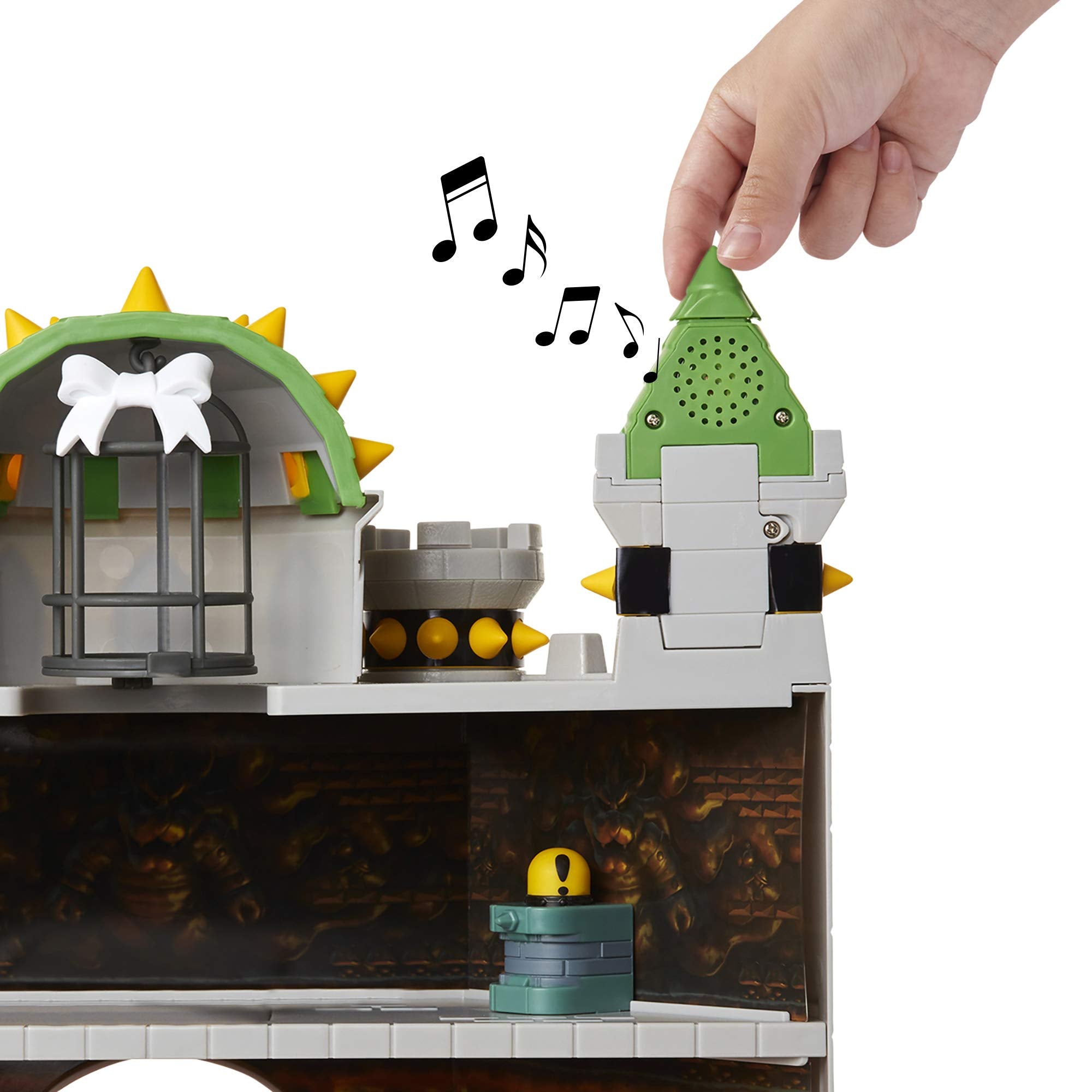 Nintendo Super Mario Deluxe Bowser's Castle Playset with 2.5" Bowser Figure 4