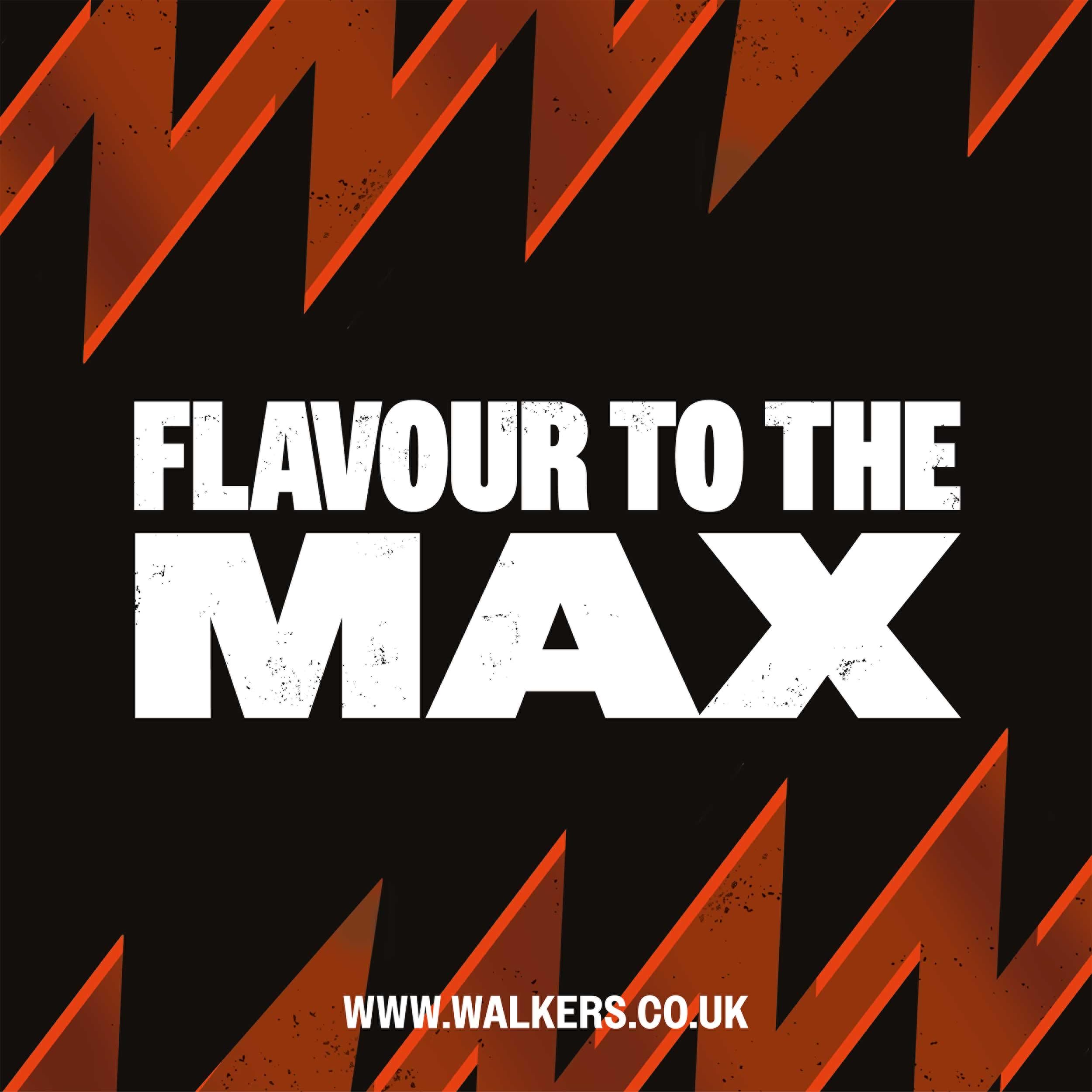 Walkers Max Sizzling Flame Grilled Steak Crisps 50g (Pack of 24) 3