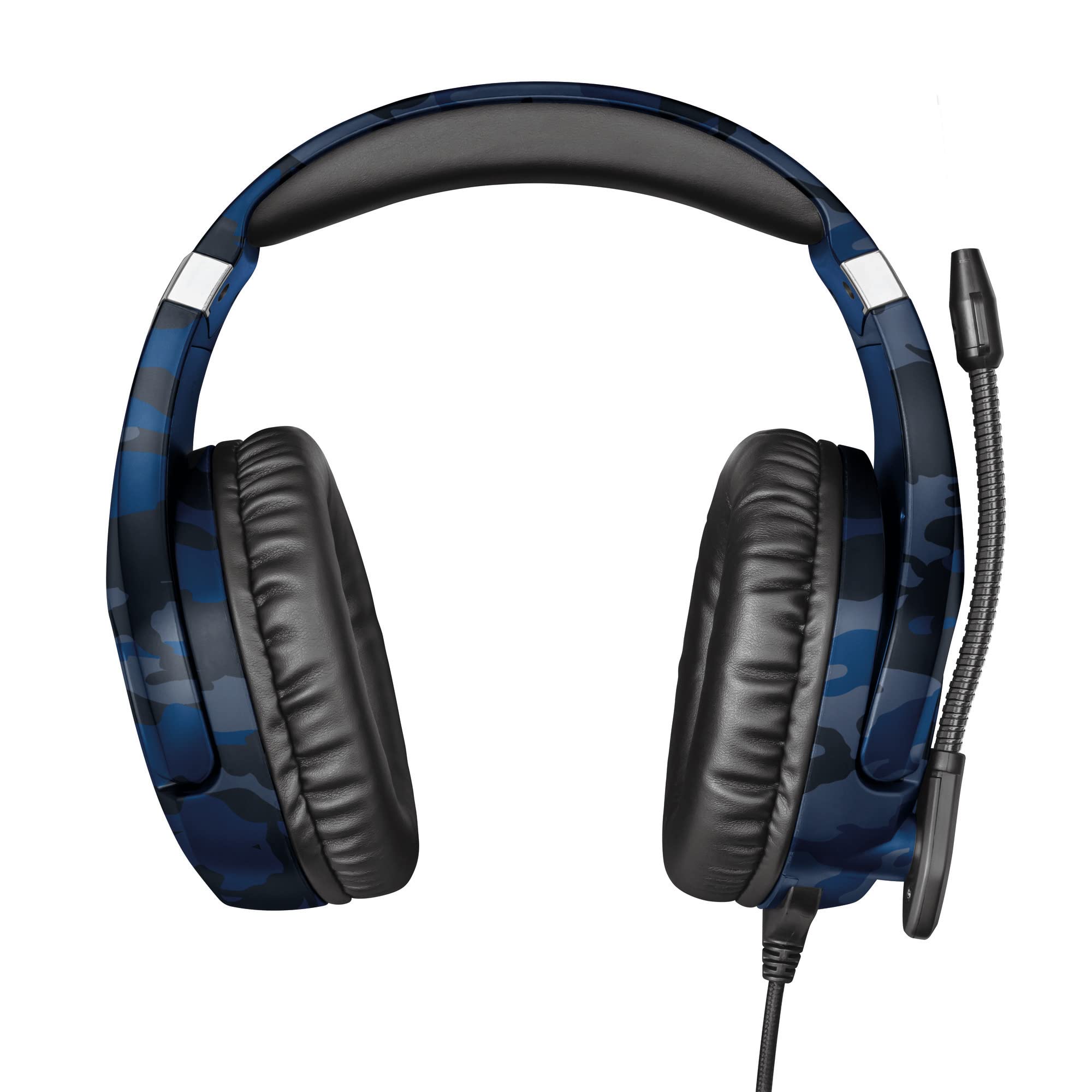Trust Gaming GXT 488 Forze-B, offiziell lizenziertes PS4 PS5-Gaming-Headset mit 50-mm-Treibern, faltbarem Mikrofon, Blau 11