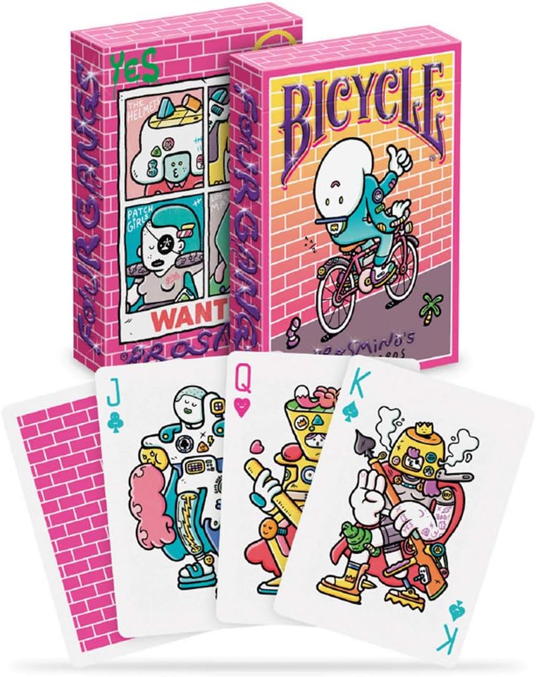 Bicycle Brosmind Four Gangs Playing Cards 7