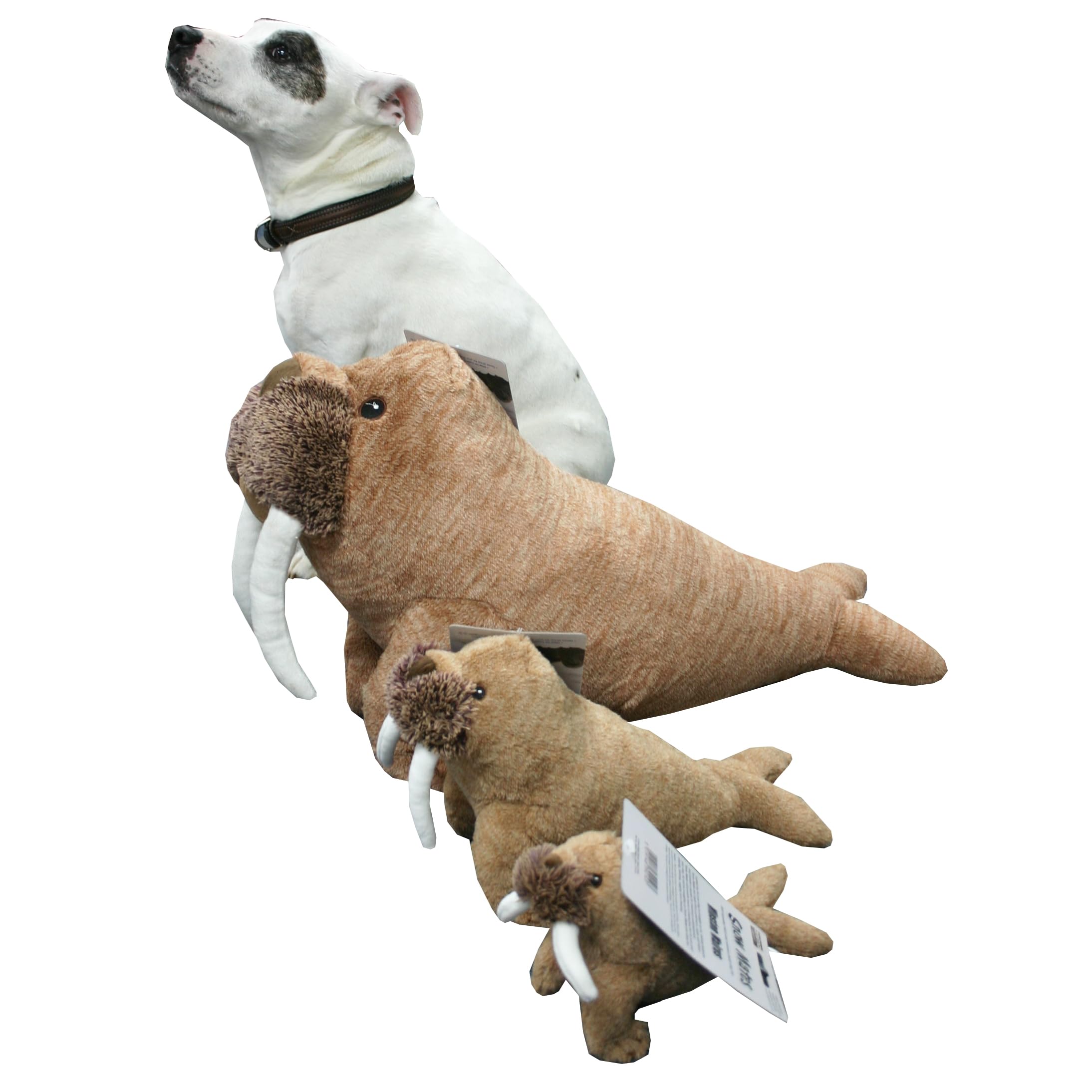 Animal Instincts Snow Mates Squeaky Plush Dog Toy for Large Breeds | Ultra Soft Fabric | Machine Washable 4