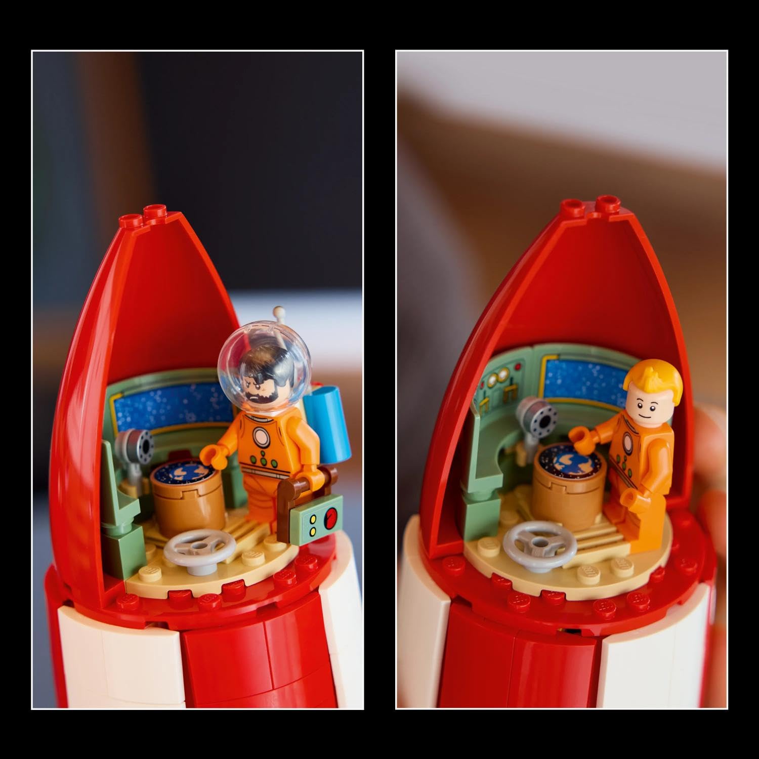 LEGO Ideas Tintin Moon Rocket 21367 - Spaceship Model Kit for Adults | 18+ | 1489g 5