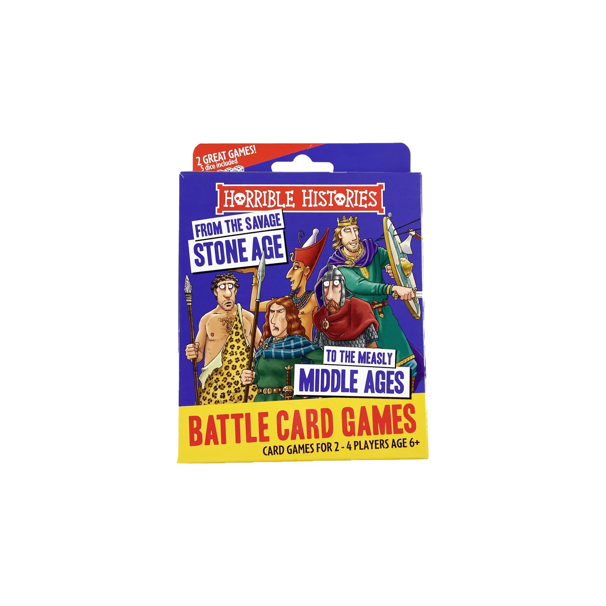 Horrible Histories 7515 Stoneage Card Game 3