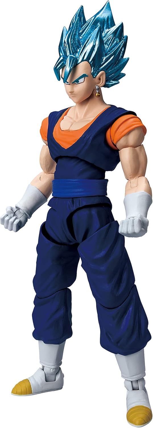 Bandai Dragon Ball Evolve Vegito Super Saiyan Blue Action Figure - 12.5cm Collectible Anime Toy 3