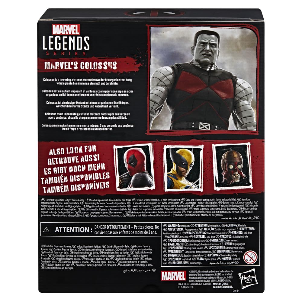 Hasbro Marvel Legends Series - Colossus Deadpool Legacy Collection 6 Inch Action Figure 3