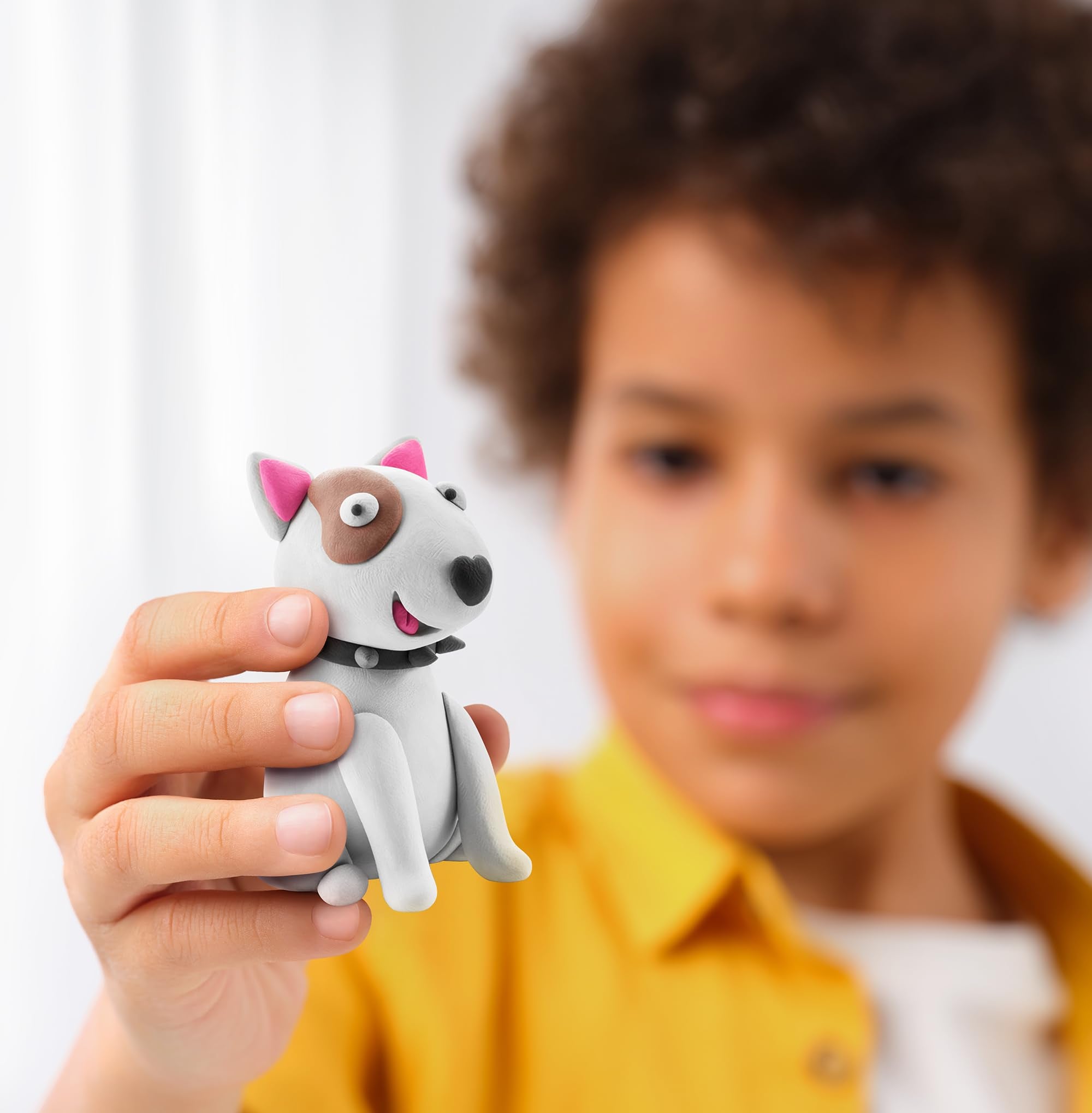 Hey Clay Dog Story - Air-Dry Modeling Clay for Kids with Interactive App - Ages 3+