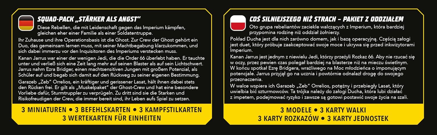 Atomic Mass Games Star Wars: Shatterpoint Stronger Than Fear Squad Pack 3