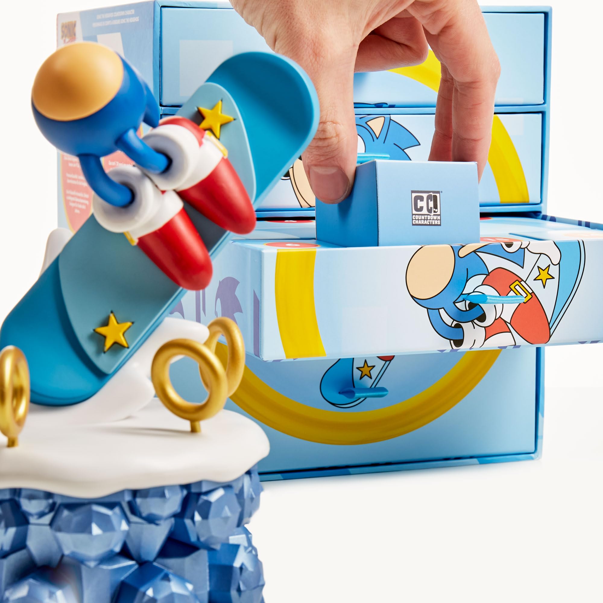 Numskull CC Countdown Characters - Sonic the Hedgehog Collectible Figure (New Box)