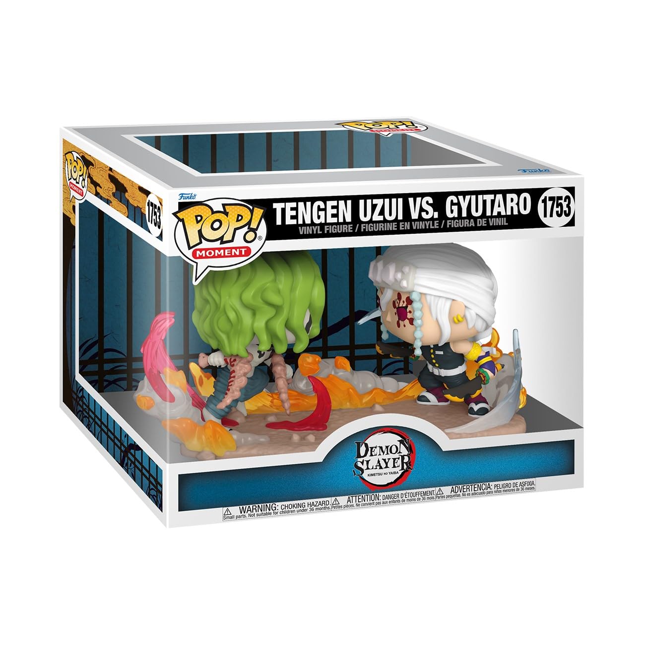 Funko Pop! Moments: Demon Slayer - Tengen Uzui vs Gyutaro Vinyl Figure 9