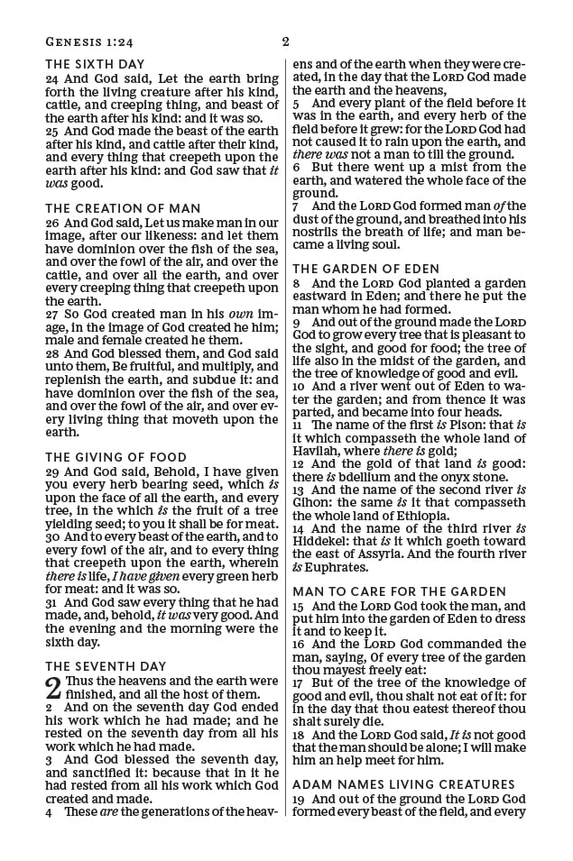 Thomas Nelson Holy Bible, King James Version - Larger Print | Paperback | 1184 Pages 5