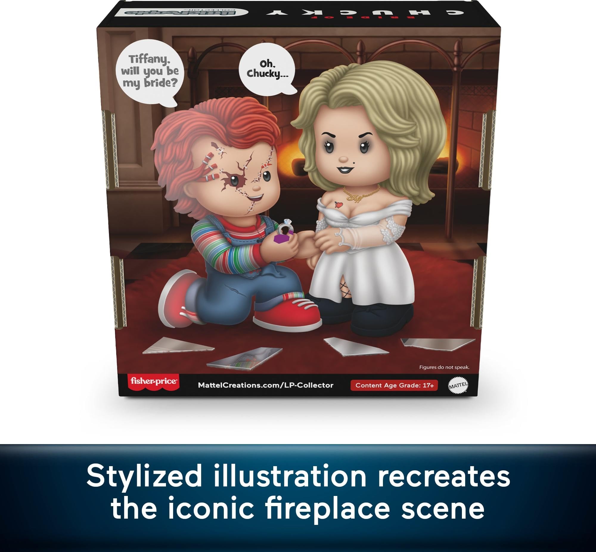 Little People Collector Bride of Chucky Movie Special Edition Figure Set 3