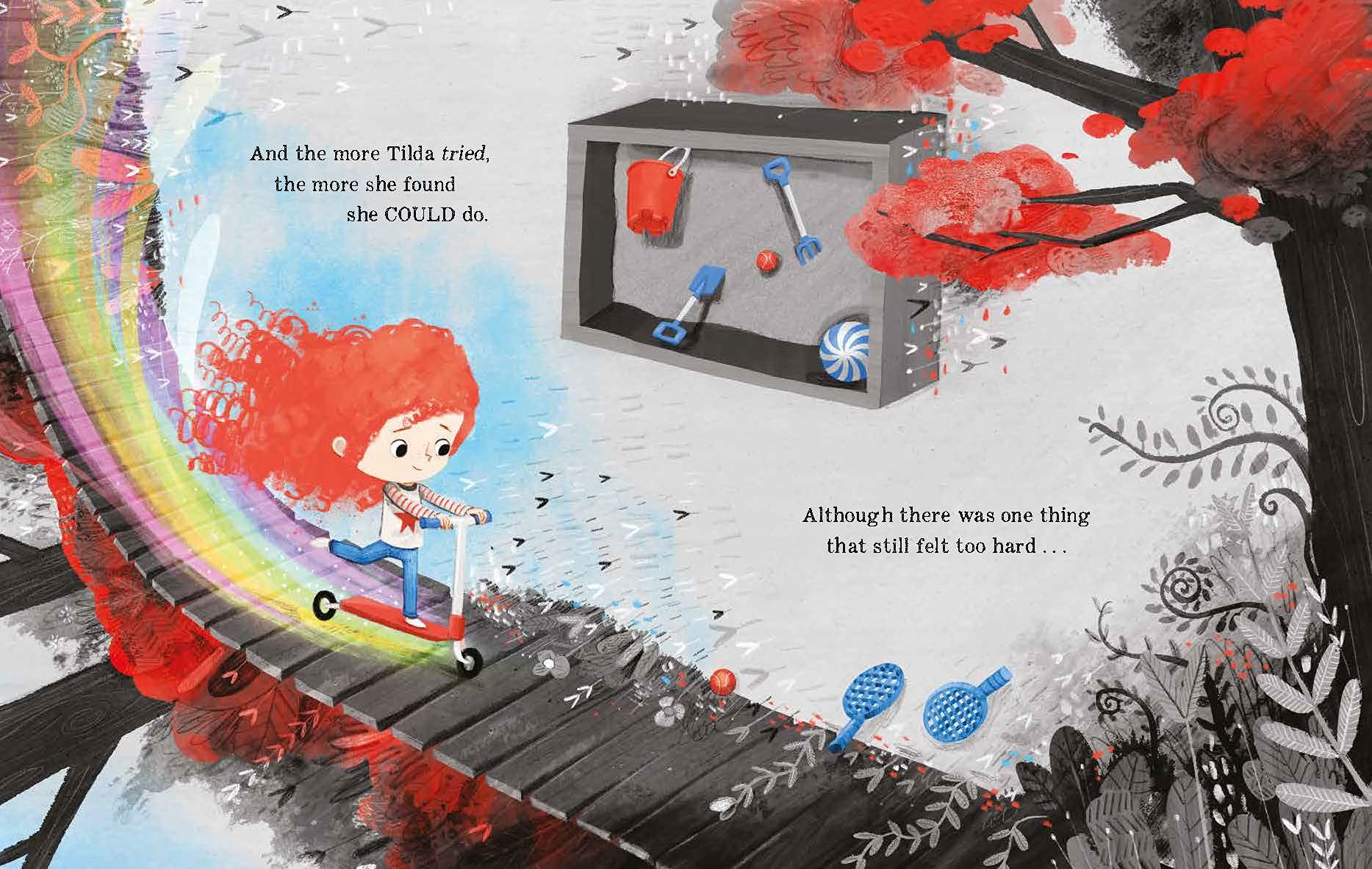 Bloomsbury Tilda Tries Again: A Big Bright Feelings Book by Tom Percival | Paperback 5