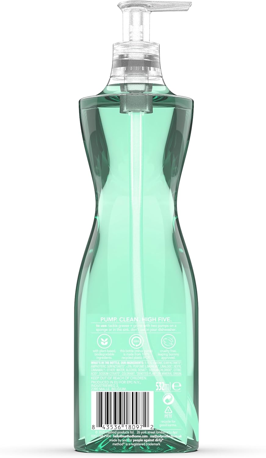 Method - Spülmittel Grüner Tee + Zitrus, 532ml 8