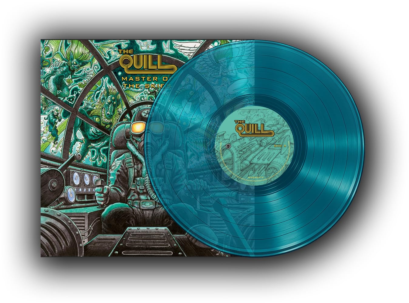 THE QUILL - MASTER OF SKIES [Petrol Color Vinyl]