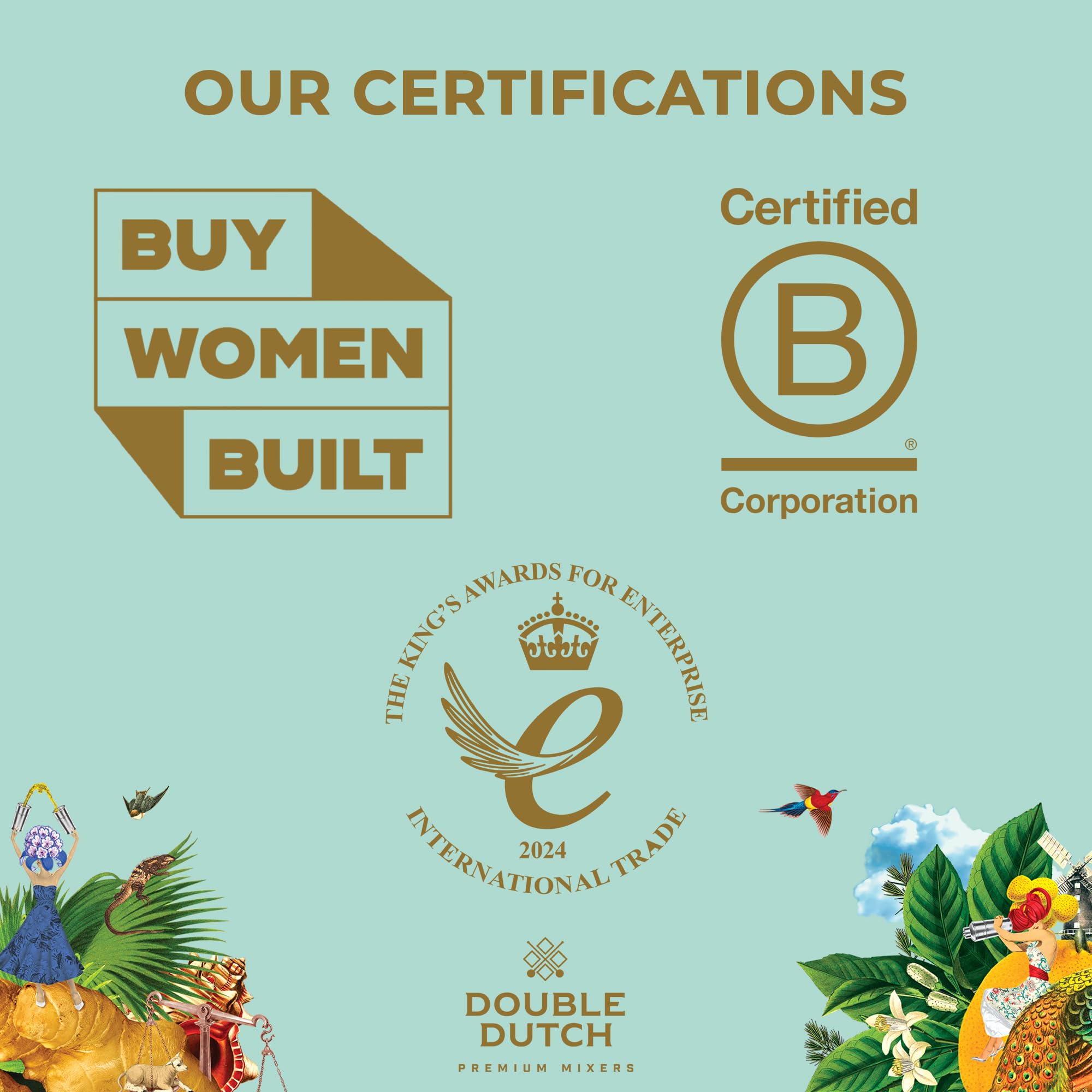 Double Dutch - Indian Tonic Water Can