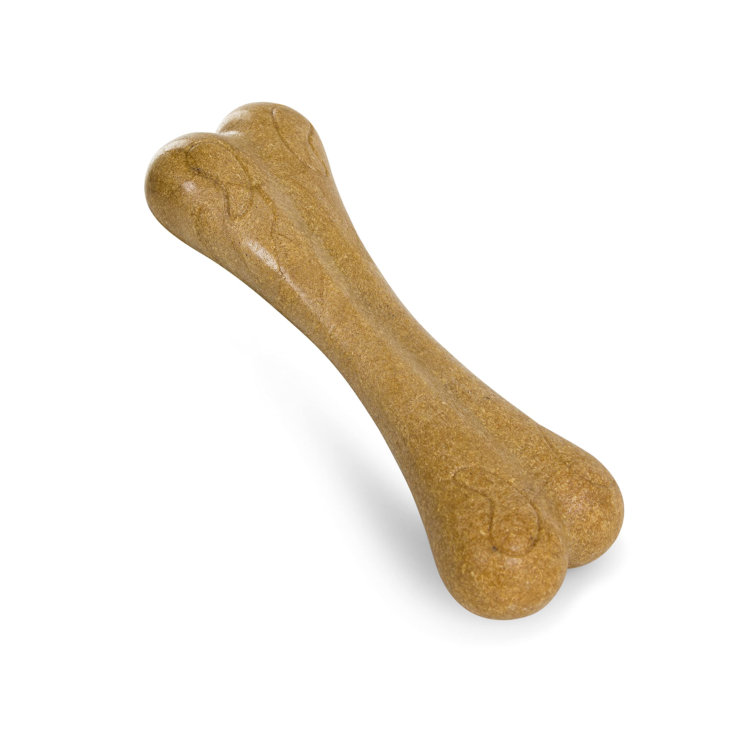 Petface Planet Wood Chew Eco Friendly Dog Bone Toy - Durable for Large Breeds | Unscented