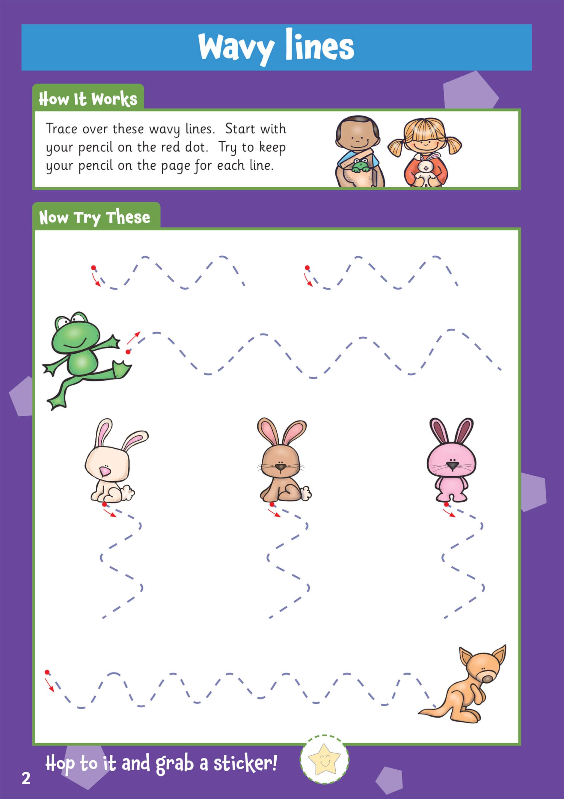 CGP 10 Minutes a Day Writing for Ages 3-5 Activity Book | Paperback | Includes Reward Stickers 2