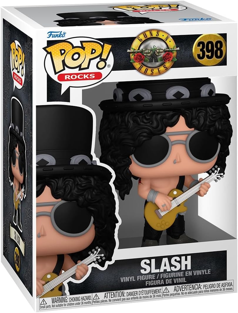 Funko Pop! Rocks: Guns N Roses - Slash (1990s) Vinyl Figure