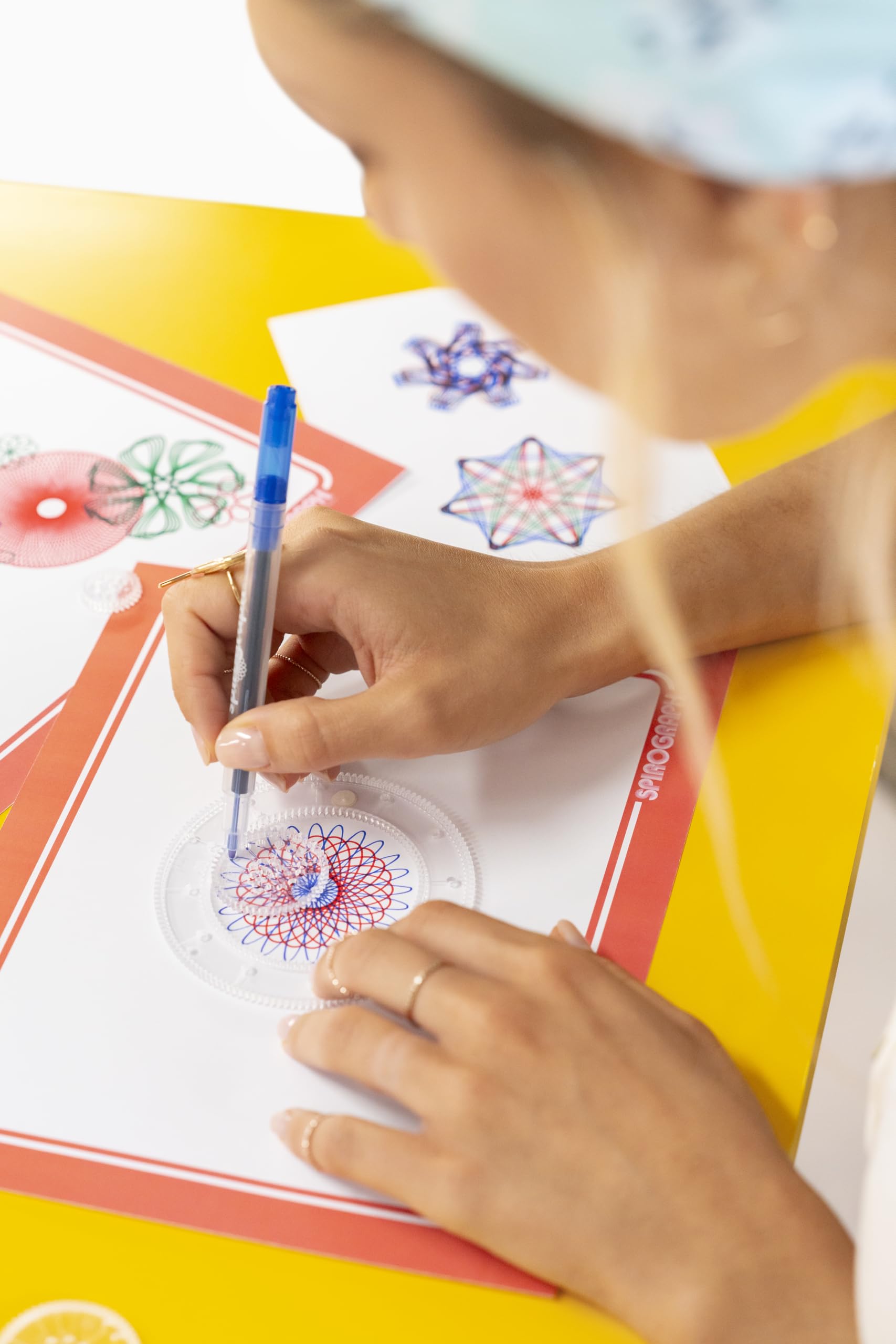 Spirograph Retro Tin - Commemorative Edition Art Set with Precision Gears & Throwback Packaging 3