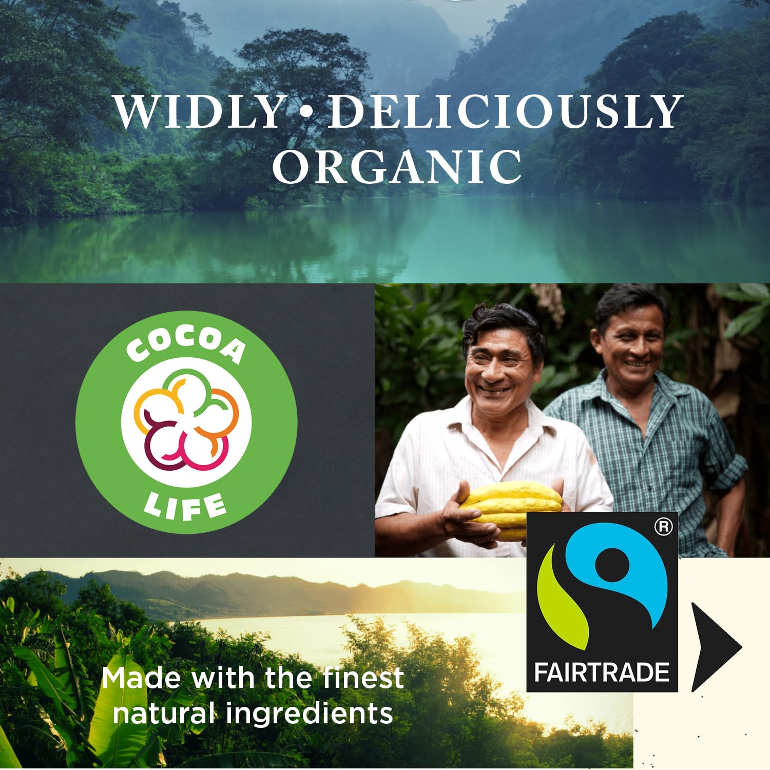 Green &amp; Black's Bio-Schokoladenriegel der Tasting Collection, 395 g 16