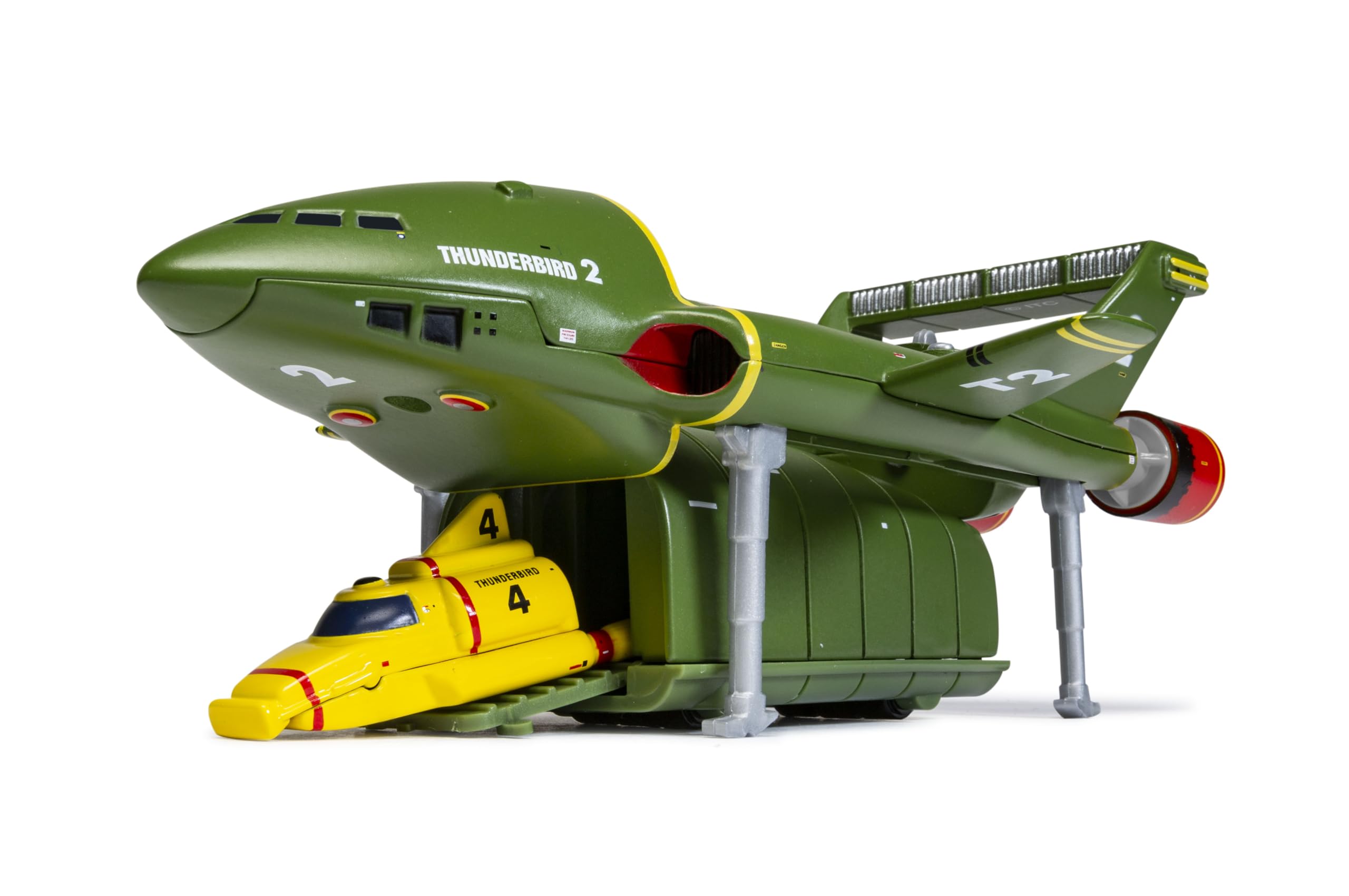Corgi Thunderbird 2 & 4 Model Aircraft - Die-cast Metal, 12.8 cm Scale