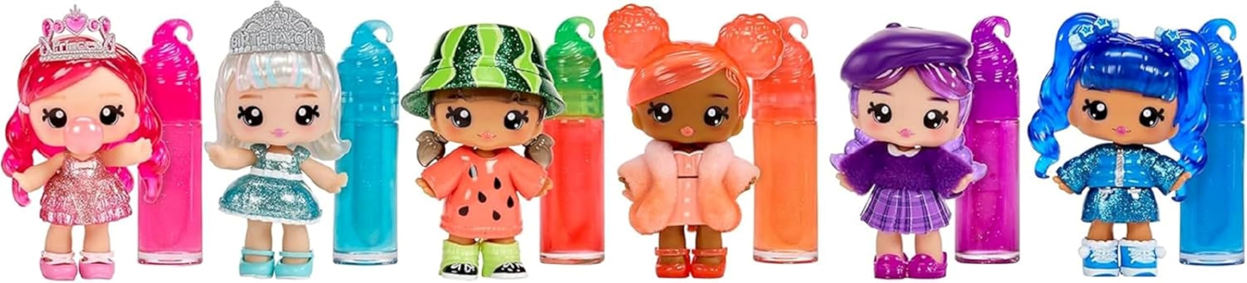 Yummiland Maya Watermelon Doll - Scented DIY Lipgloss Kit for Kids 4+ 3