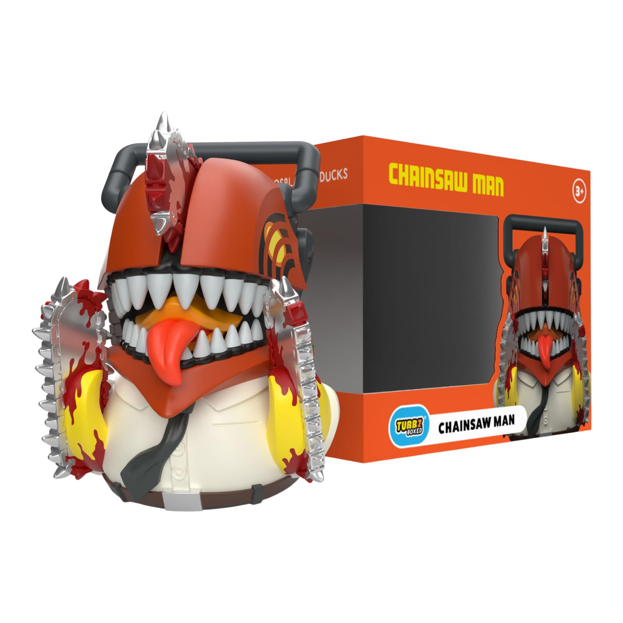 TUBBZ Boxed Edition Chainsaw Man - Denji Cosplaying Rubber Duck Vinyl Figure