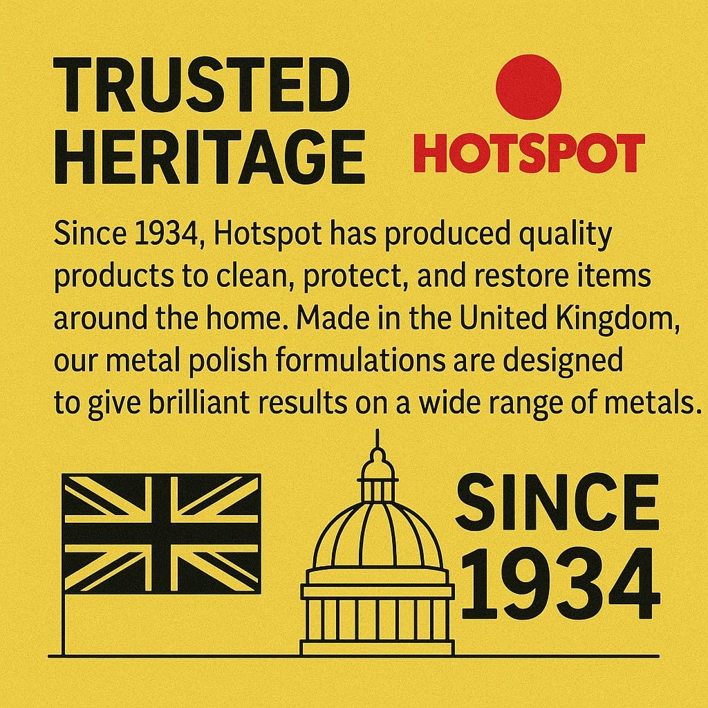 Hotspot Stove Restorer 250ml – Black Polish for Cast Iron Stoves & Fireplaces 3