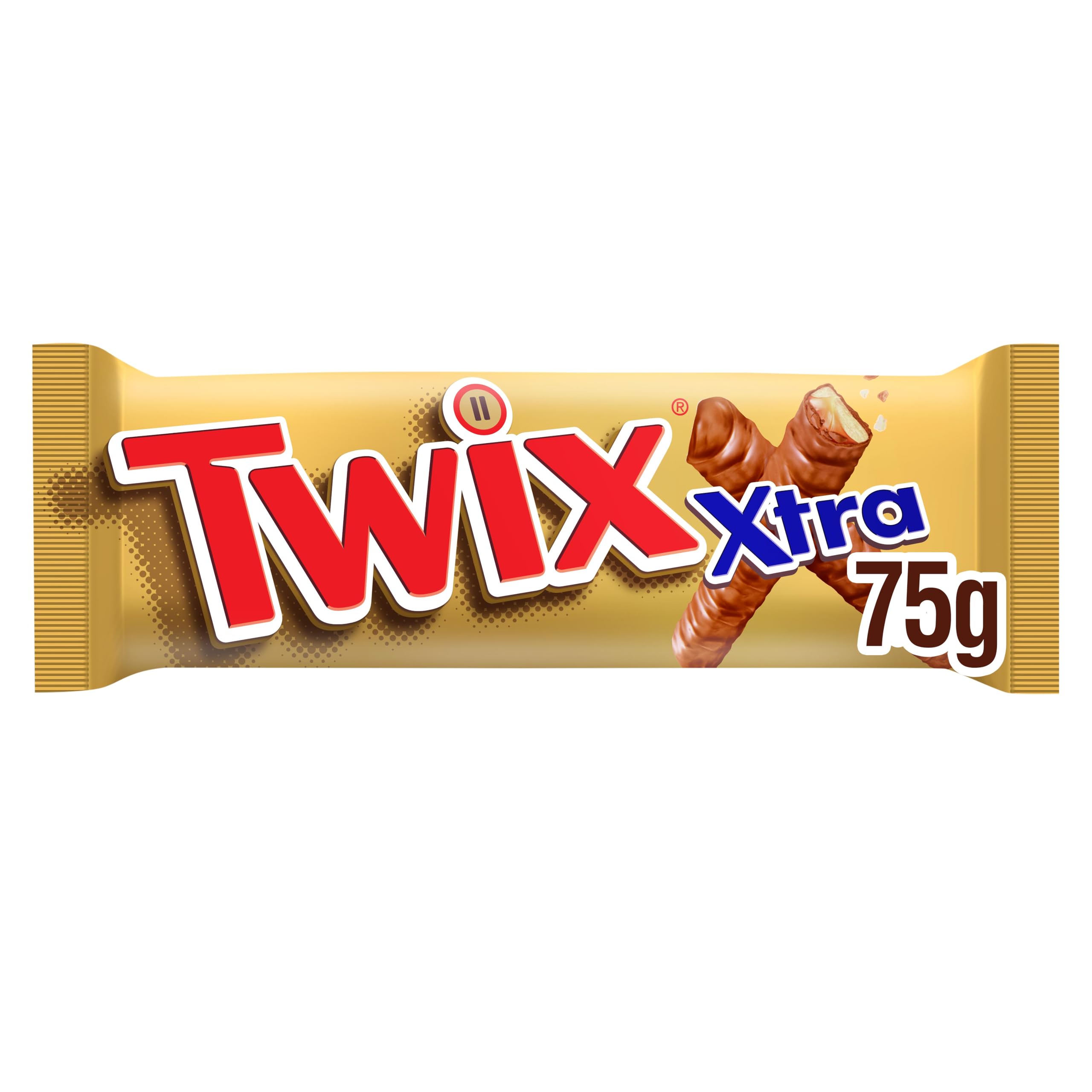 Twix - Xtra Salted Caramel Chocolate Biscuit Doppelriegel, 75g
