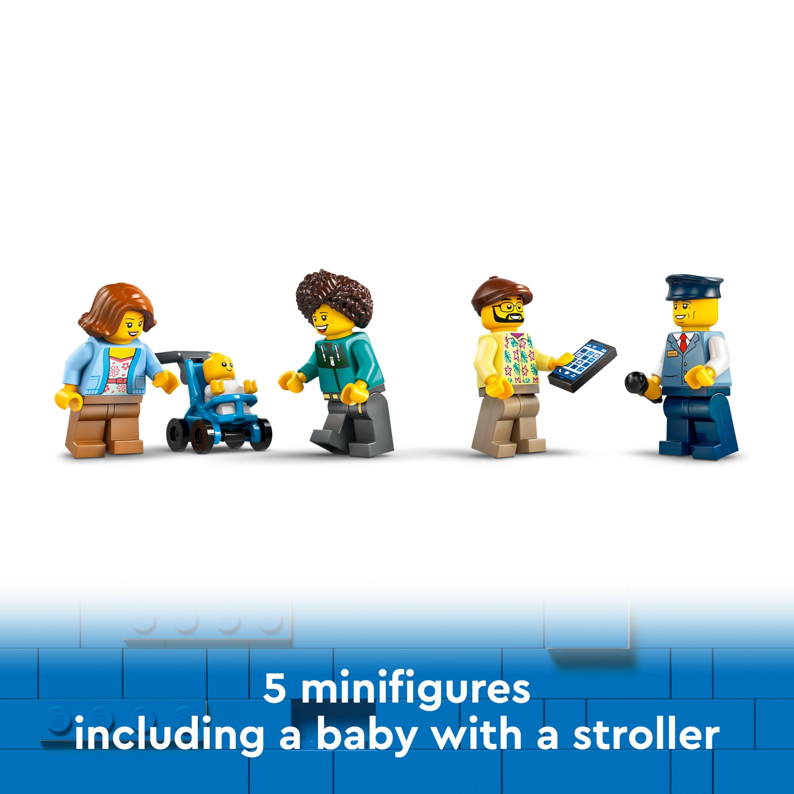 LEGO City Red Double-Decker Sightseeing Bus - Building Set for Ages 7+ 11