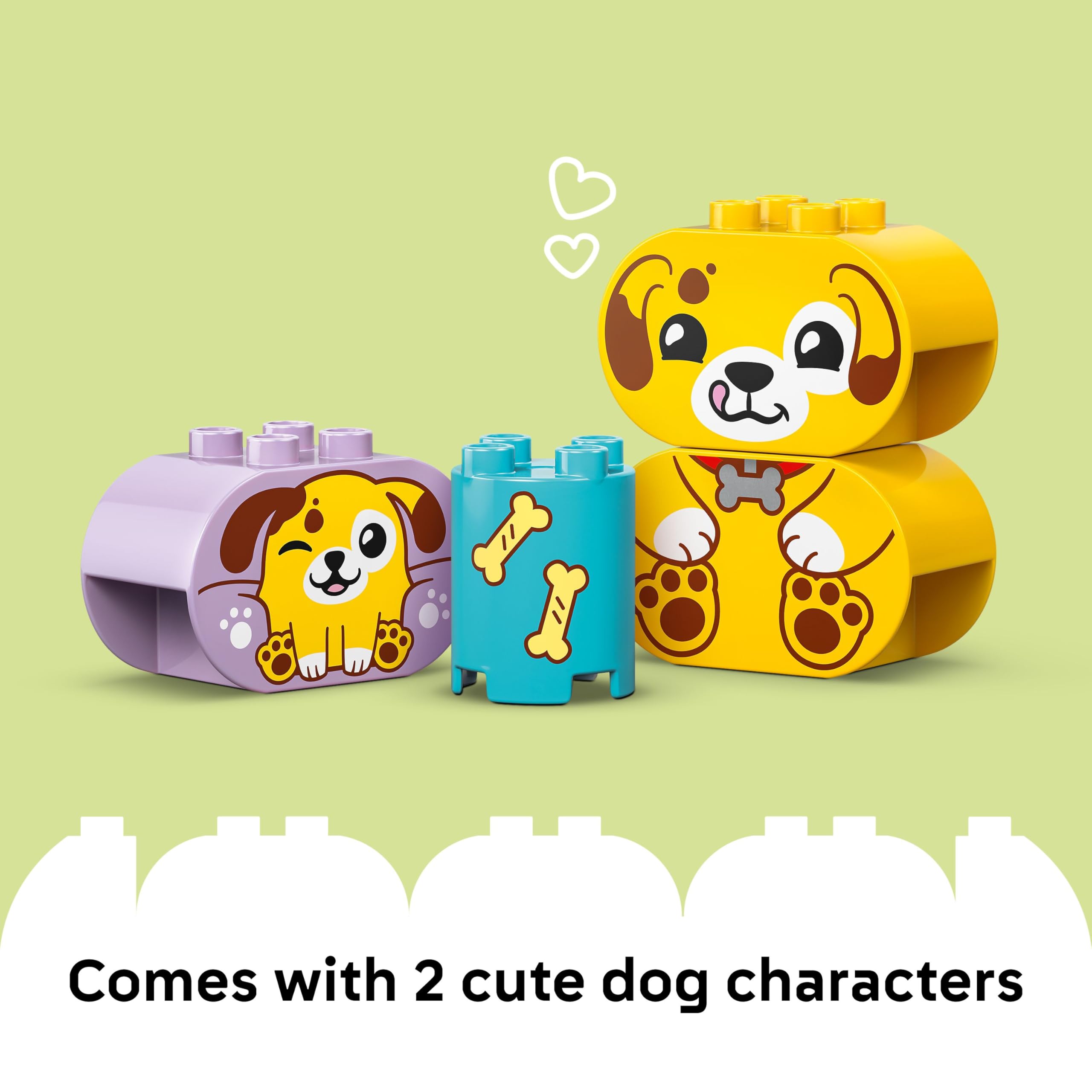 LEGO DUPLO Shape Sorter: Puppy House - Educational Building Toy for Toddlers 18+ Months