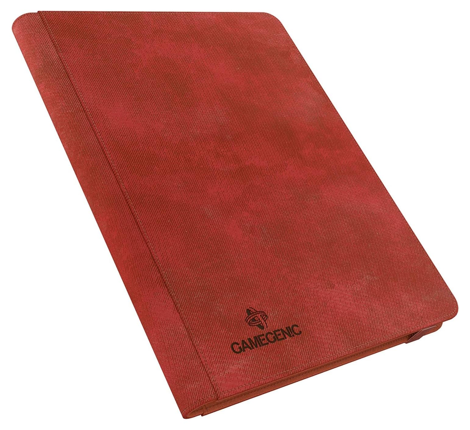 Gamegenic Prime Album - 360 Card Capacity | Side-Loading Pockets | Red