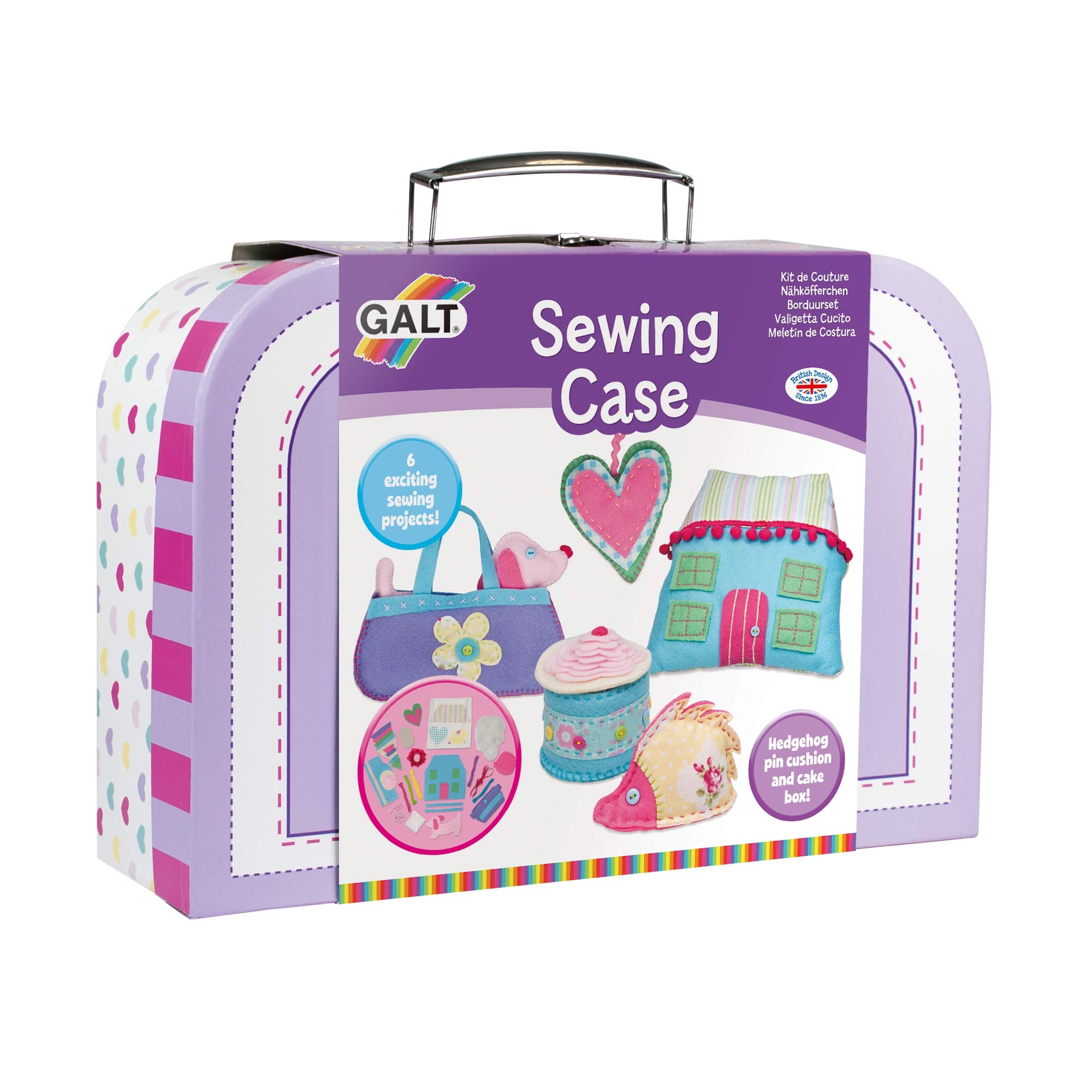 Galt Toys - Sewing Case Craft Kit for Kids 7