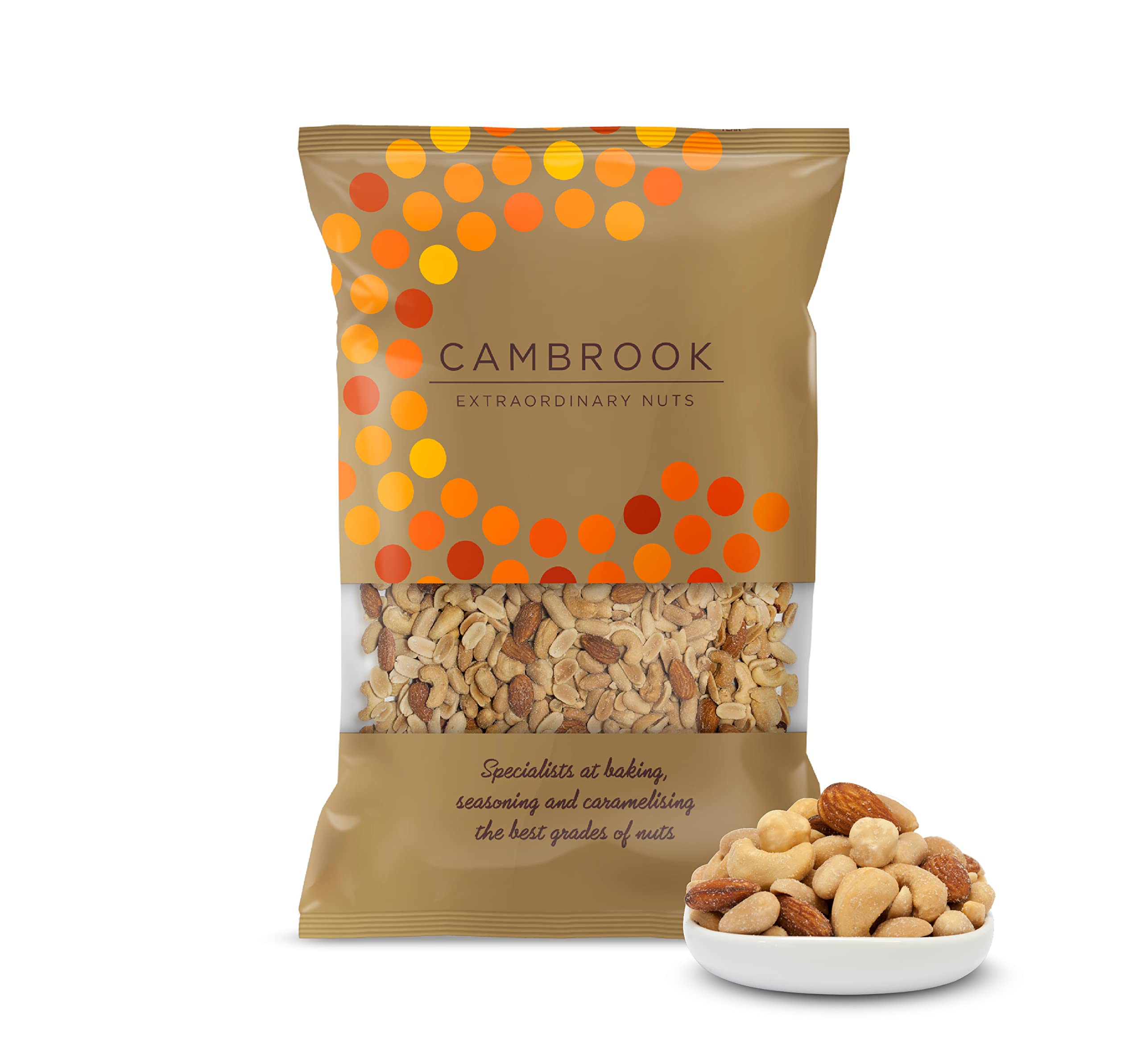 Cambrook Mix 11 Salted Mixed Nuts, 1kg Baked Nut Mix with Sea Salt 3
