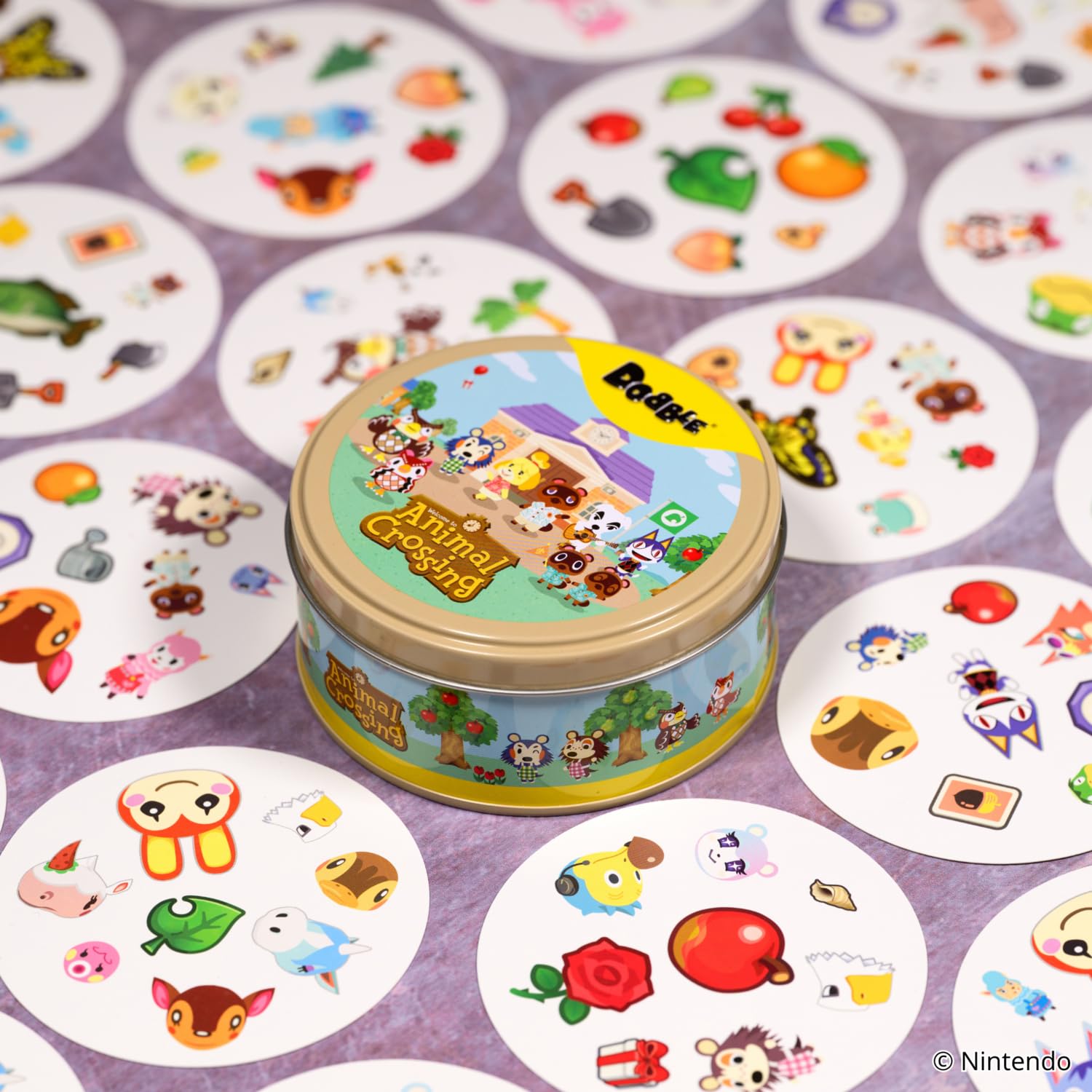 Asmodee Dobble Animal Crossing Family Card Game for 2-8 Players, Ages 4+ 3