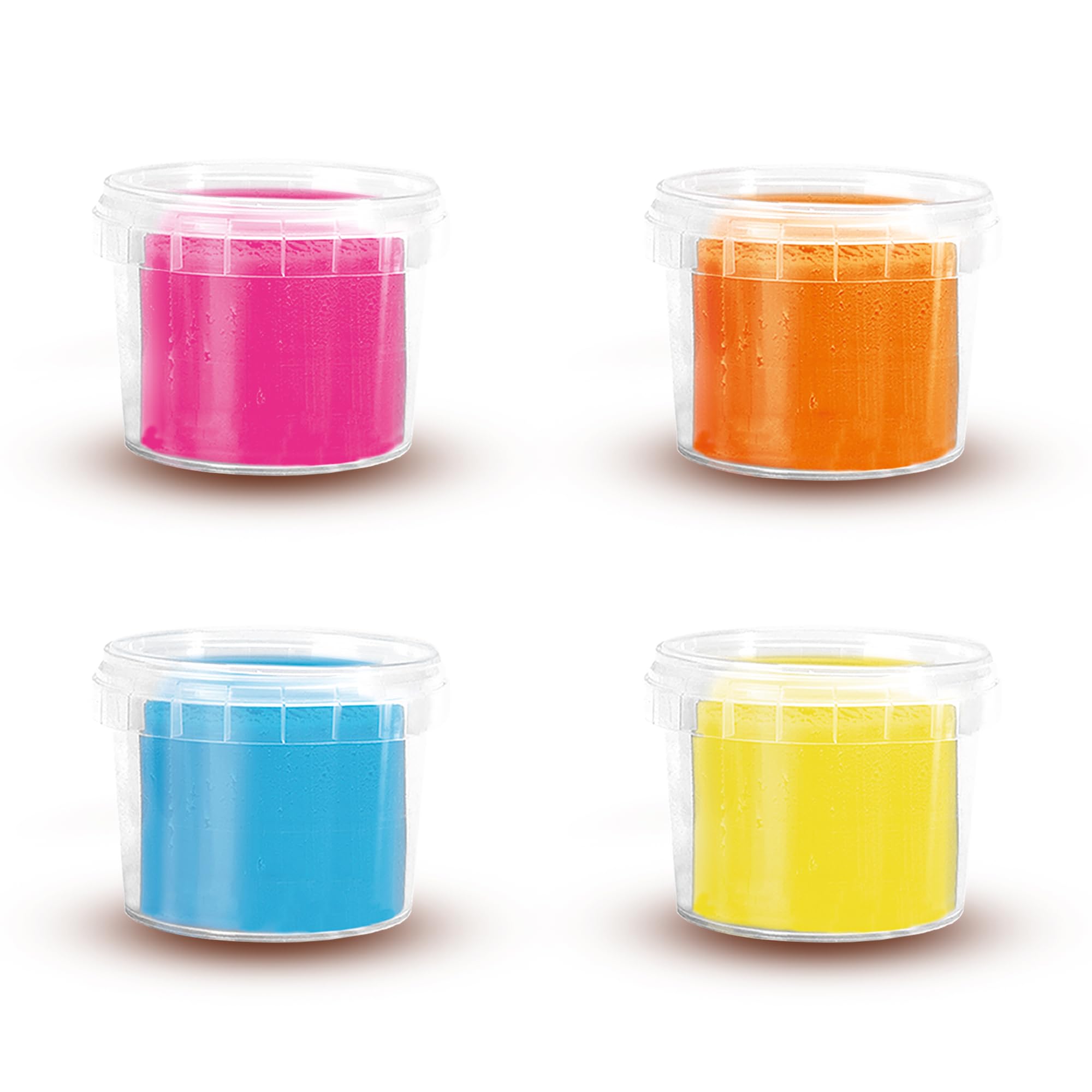 SES Creative Feel Good Dough Happy Set - 4x90g Dough Tubs | Non-Toxic, Gluten Free 2