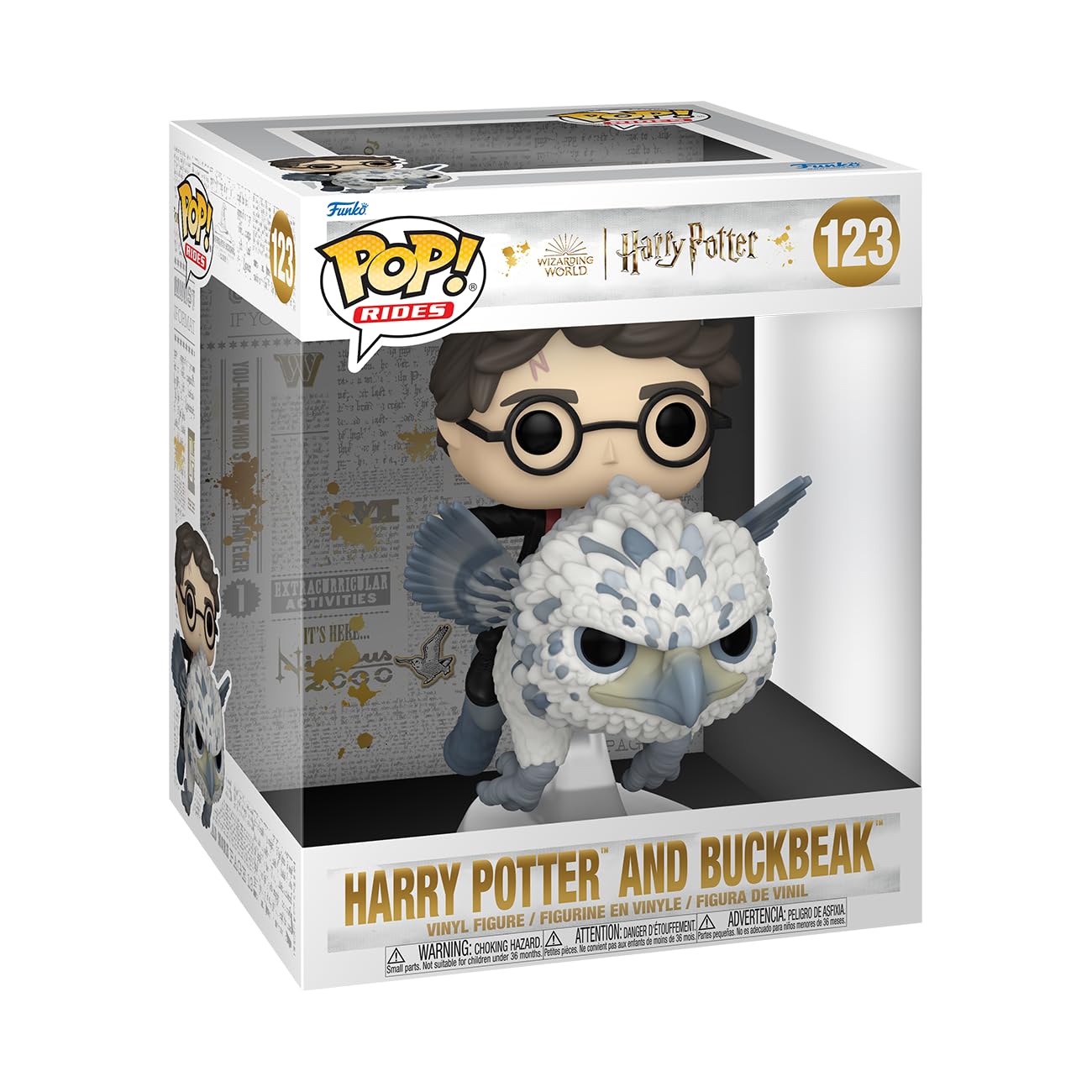 Funko Pop! Rides Deluxe: Harry Potter Prisoner of Azkaban - Harry & Buckbeak Vinyl Figure 9