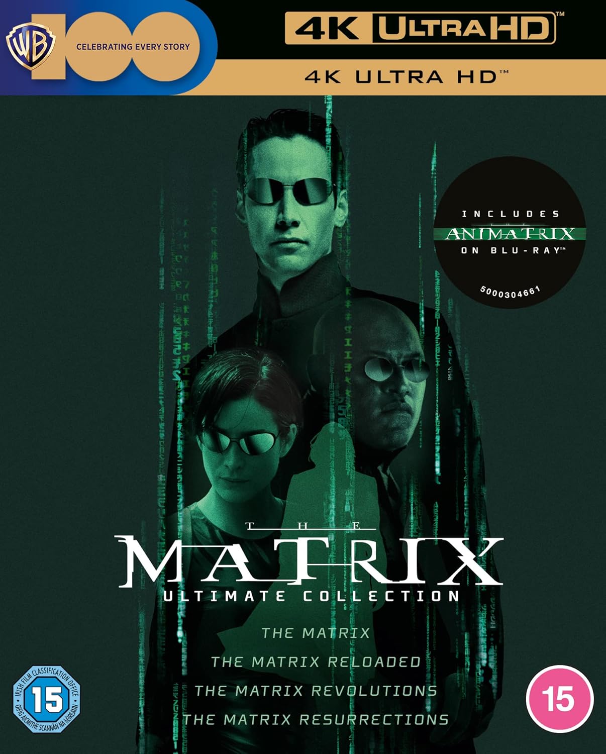 The Ultimate Matrix Collection [4K Ultra HD] [1999] [Blu-ray] [2024] [Region Fre