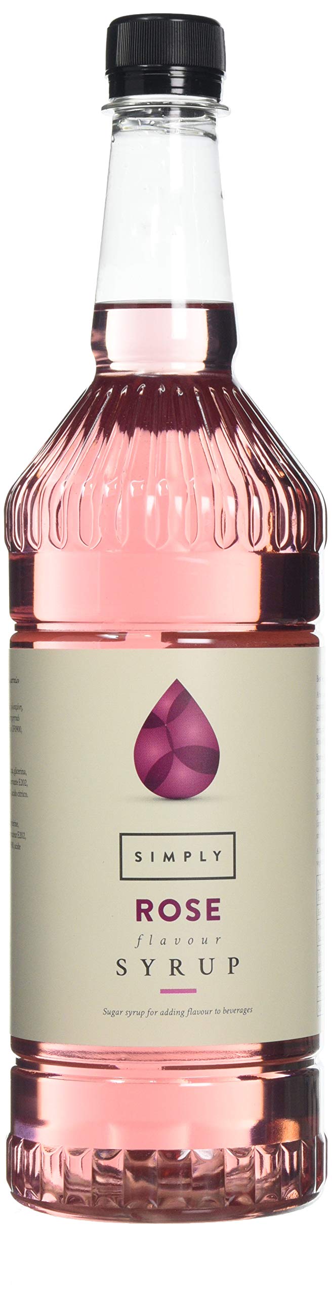 Simply Rose Syrup - Cocktail & Dessert Ingredient | 1 Litre
