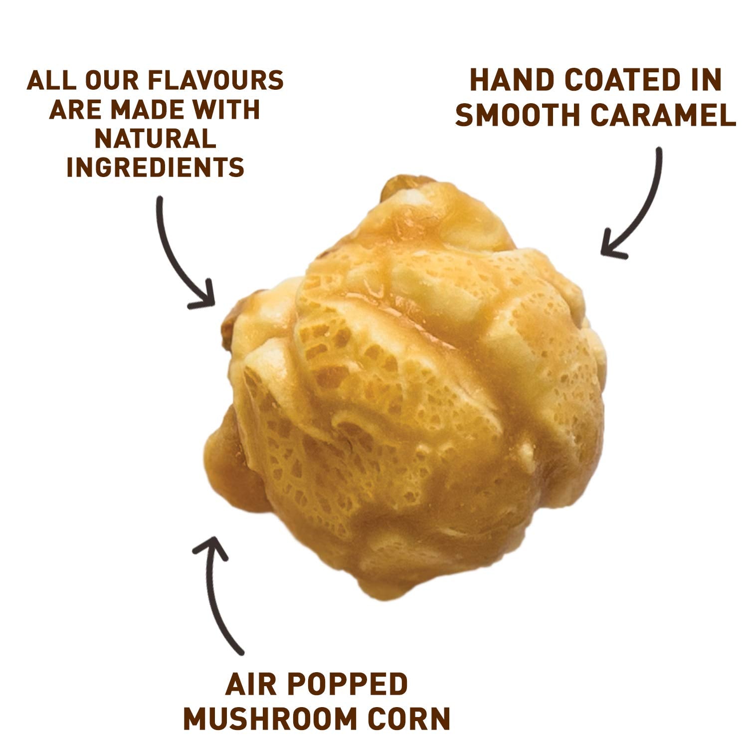 Joe & Seph's Peanut Butter Popcorn Snack - 32g Single Pack | Handmade in GB | 100% Natural Ingredients 6