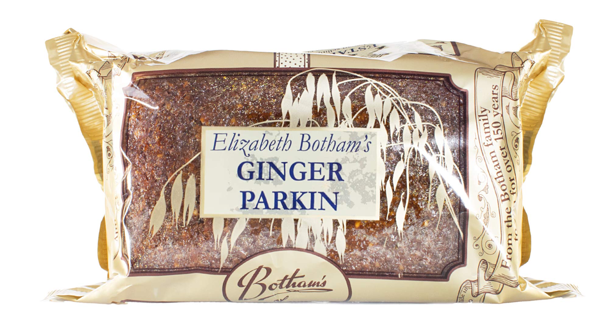 Botham's Yorkshire Ginger Parkin Cake, 400g - Traditional Oatmeal & Treacle Treat with Spicy Ginger