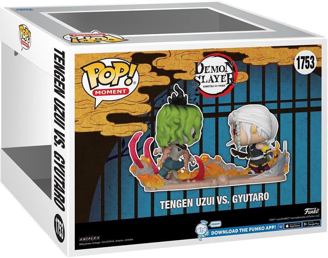 Funko Pop! Moments: Demon Slayer - Tengen Uzui vs Gyutaro Vinyl Figure 3