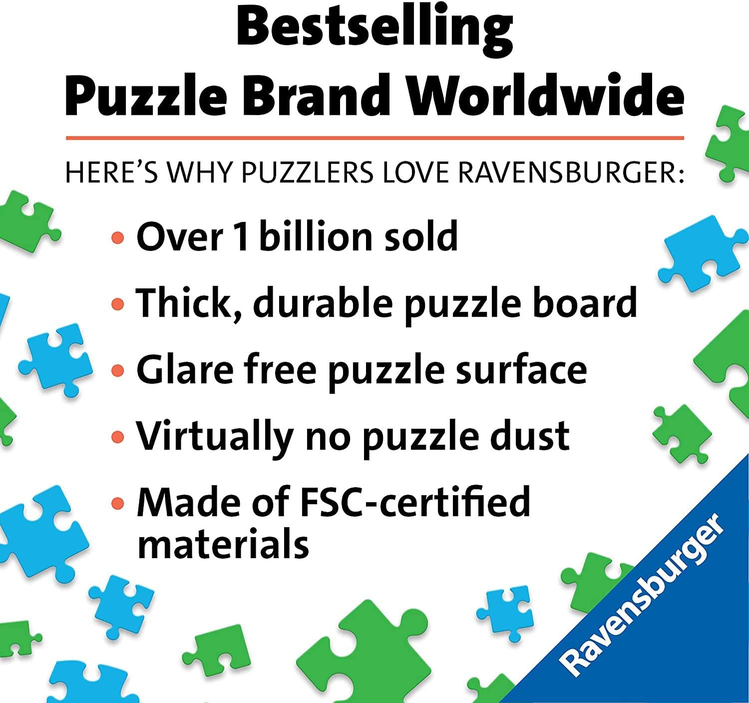 Ravensburger Animals of the World 300-Piece Jigsaw Puzzle with Extra Large Pieces - Ages 9+ 5