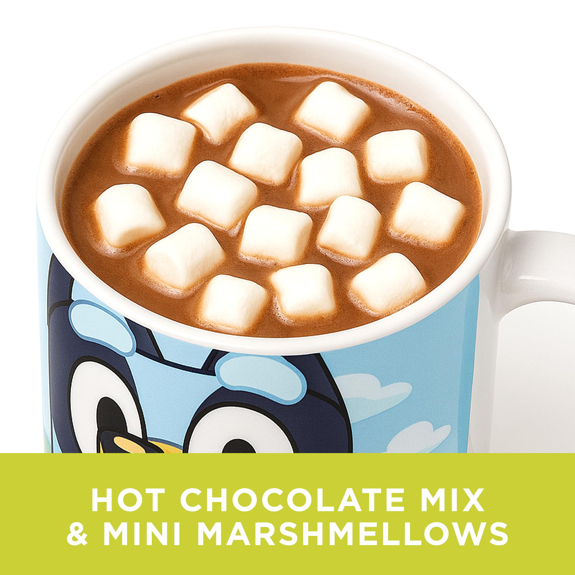 Beams International – Bluey Heiße Schokolade Geschenkset mit Tasse mit Bluey &amp; Bingo 4