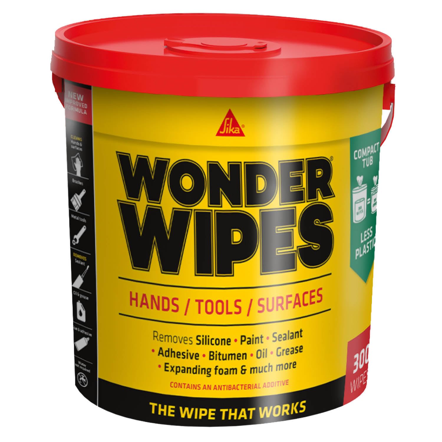 Sika Wonder Wipes Multi-Use Cleaning Wipes - 300 Count, Aloe Vera Scent, Alcohol Free