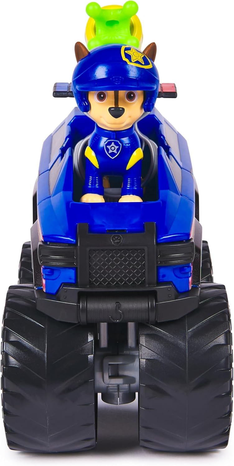 Paw Patrol: Rescue Wheels Chase’s Cruiser - Projectile Launcher Toy Truck with Action Figure