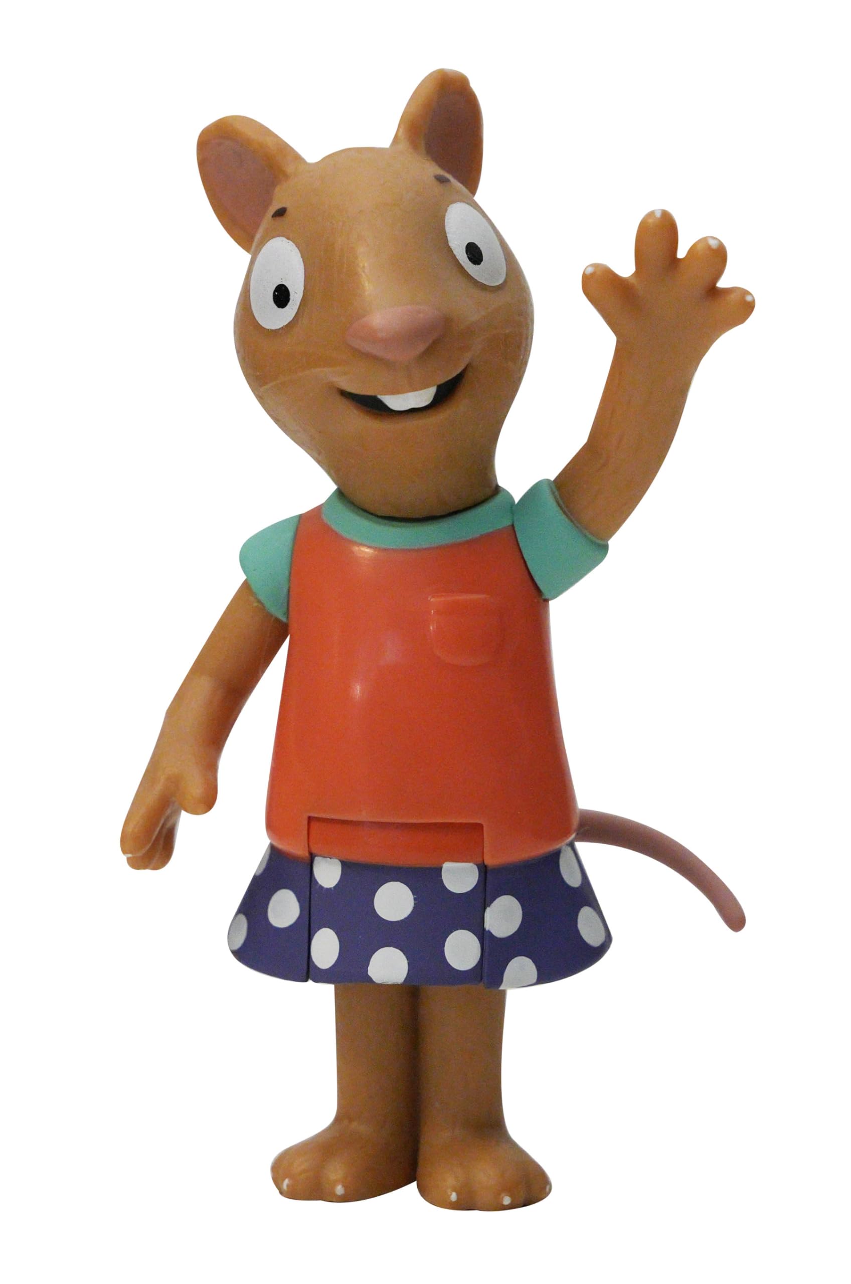 BANDAI Pip and Posy 5 Figure Pack - 5 x 10cm Bendable Action Figures 4